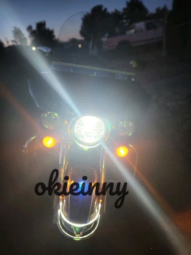 🌟Ultra H/L LED Headlight Bulb for Kawasaki KL250 KLR250 KLR650 1990-2009 ⬆️Visi - Foto 4 di 14