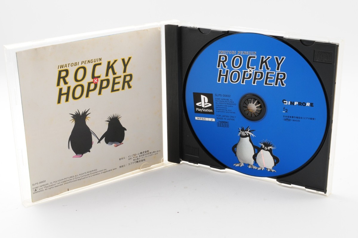 Iwatobi Penguin Rocky Hopper PS1 PlayStation Japan Game #121 | eBay