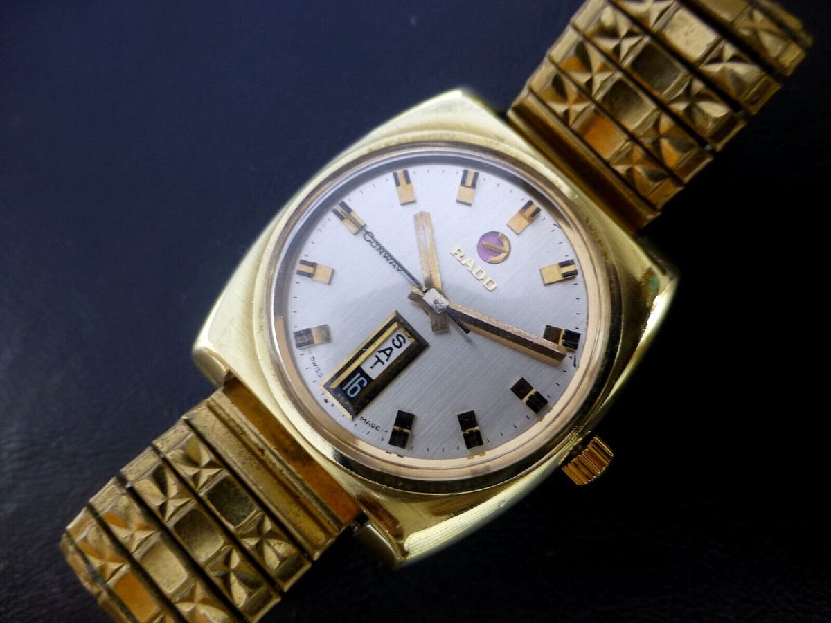 RADO CONWAY AUTOMATIC (GOLD COLOR WATCH) | eBay