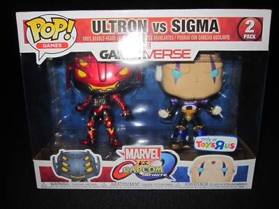 Funko Pop! Games Marvel vs Capcom - Ultron vs Sigma 2 Pack Toys R US Exclusive