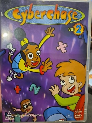 CYBERCHASE VOL 2 VOLUME ONE RARE DVD TV SERIES SHOW CULT ANIMATION