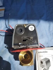 Valemo V2417-A1S 1” Sweat 2 Way 24V Zone Valve W/end Switch New. Hydronic Heat