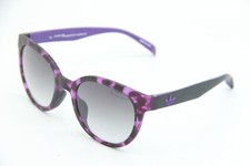 NEW ADIDAS AOR002.144.009 BLACK PURPLE AUTHENTIC SUNGLASSES 52-22