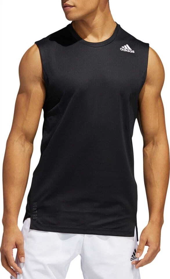 Adidas sleeveless tee deals