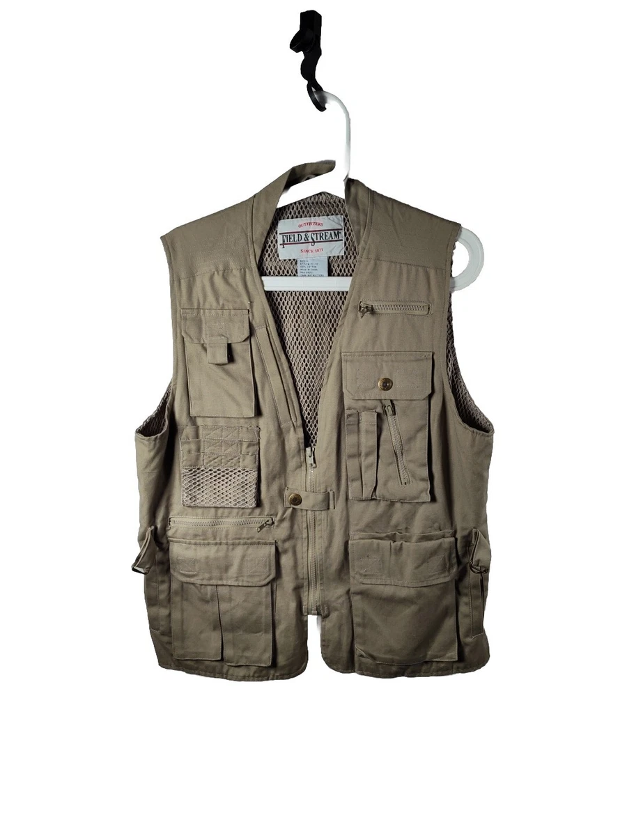 Woolrich | Gilet de pêche classique Beige | Shop Paris