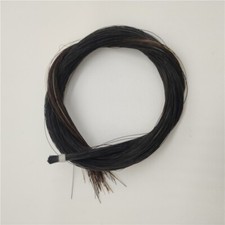 5 hanks Black Horse Tail Hair Violin Bow hair Mongolian Horse