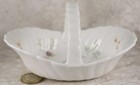 Wedgwood Campion bon bon sweet basket ceramic floral design 