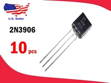 2N3906 (10 pcs) General Purpose TO-92 PNP Transistor(B331) - Free & Fast shipp
