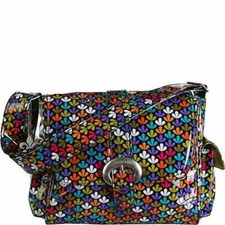 Kalencom Midi Buckle Bag Clover Laminated Diaper Bag NWOT MUST SEE 
