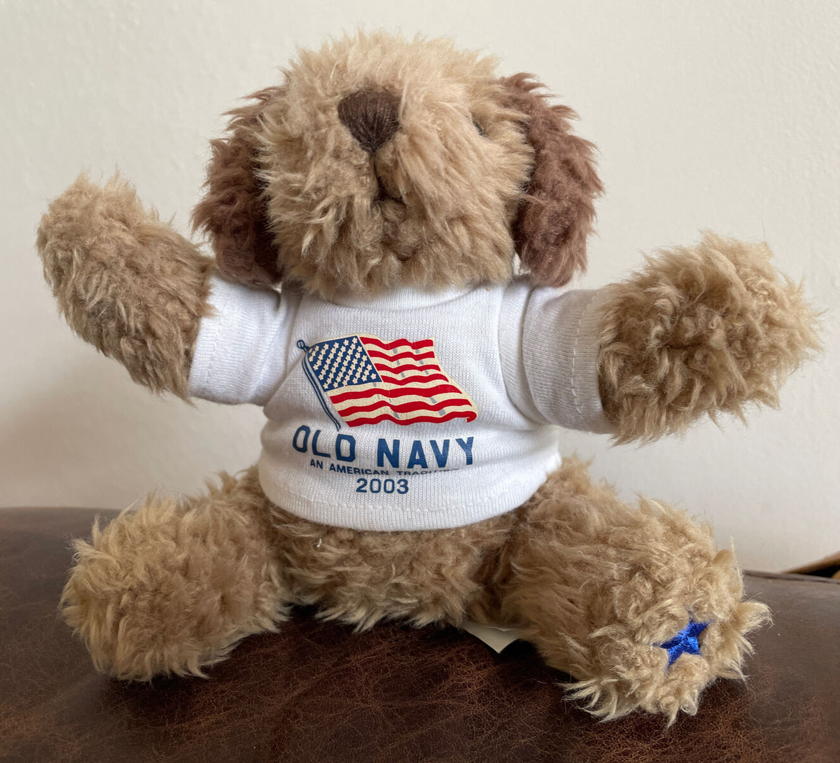 Old Navy AN AMERICAN TRADITITION Puppy Dog Plush Stuffed Animal