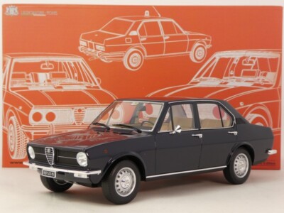 Alfa Romeo Alfetta 1.6 Bleu Hollandais 1975 - Maquette Laudo Racing 1/18 - LM178P