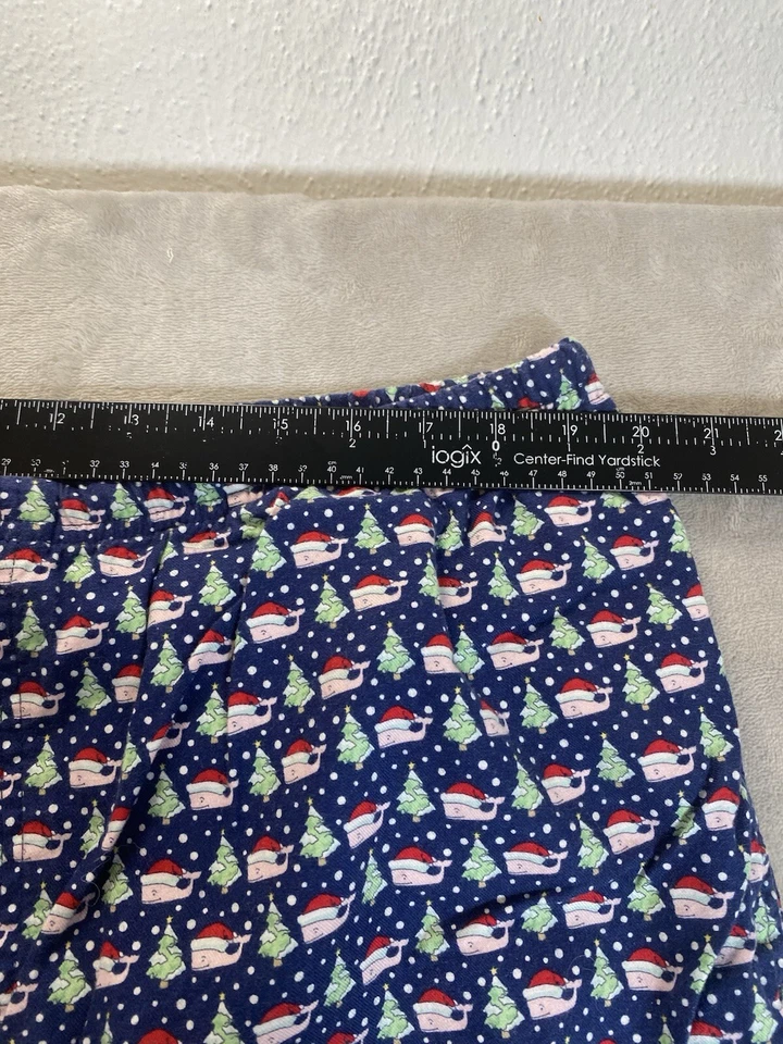 Pantalones de salón de Navidad Vineyard Vines XL PJ pijama árbol de Navidad Santa Foto 4 de 4