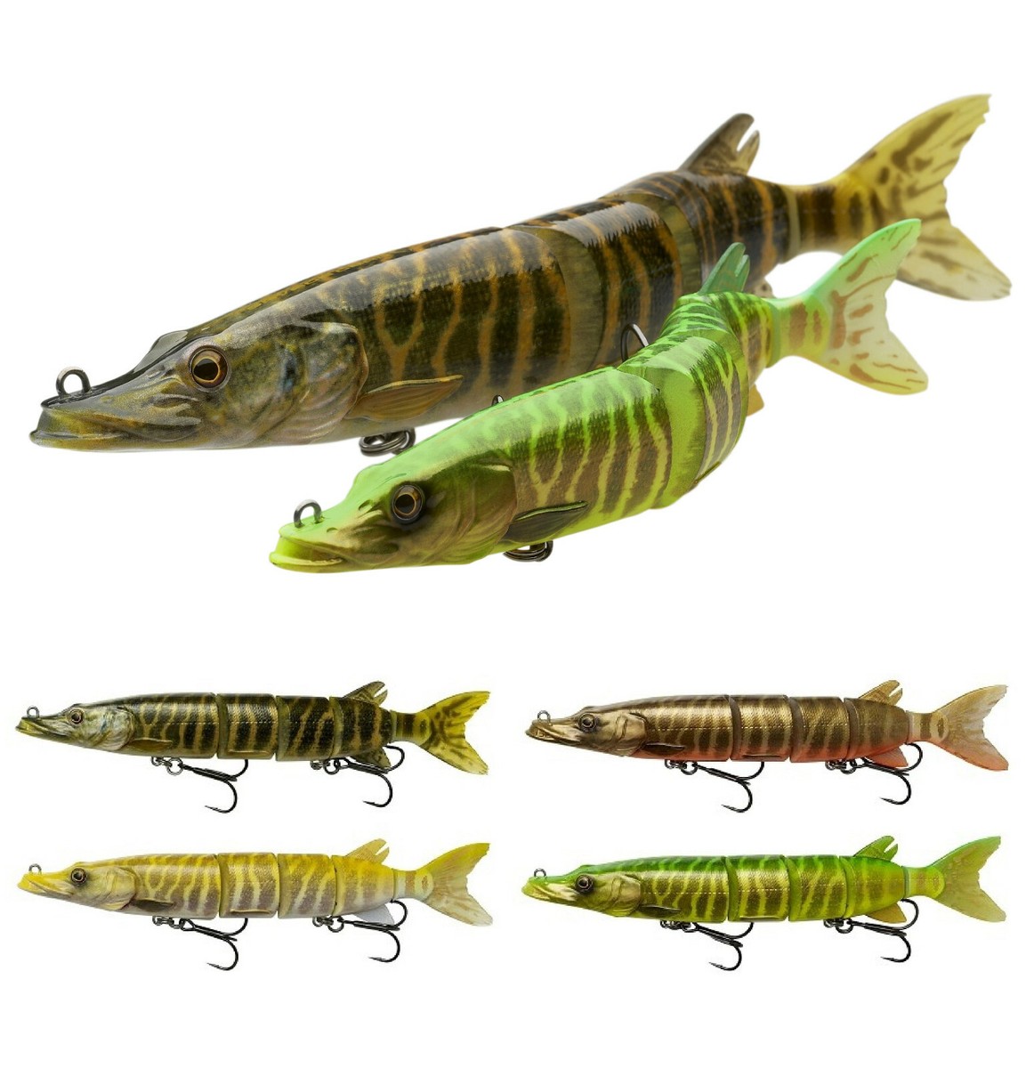 Savage Gear 3D Hard Pike 20cm 26cm SS Swimbait Hecht Wobbler Werfen &  Schleppen | eBay
