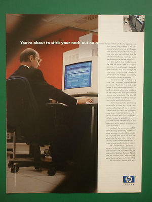 11/2001 PUB HEWLETT PACKARD HP INFRASTRUCTURE SOFTWARE COMPUTER ORDINATEUR AD
