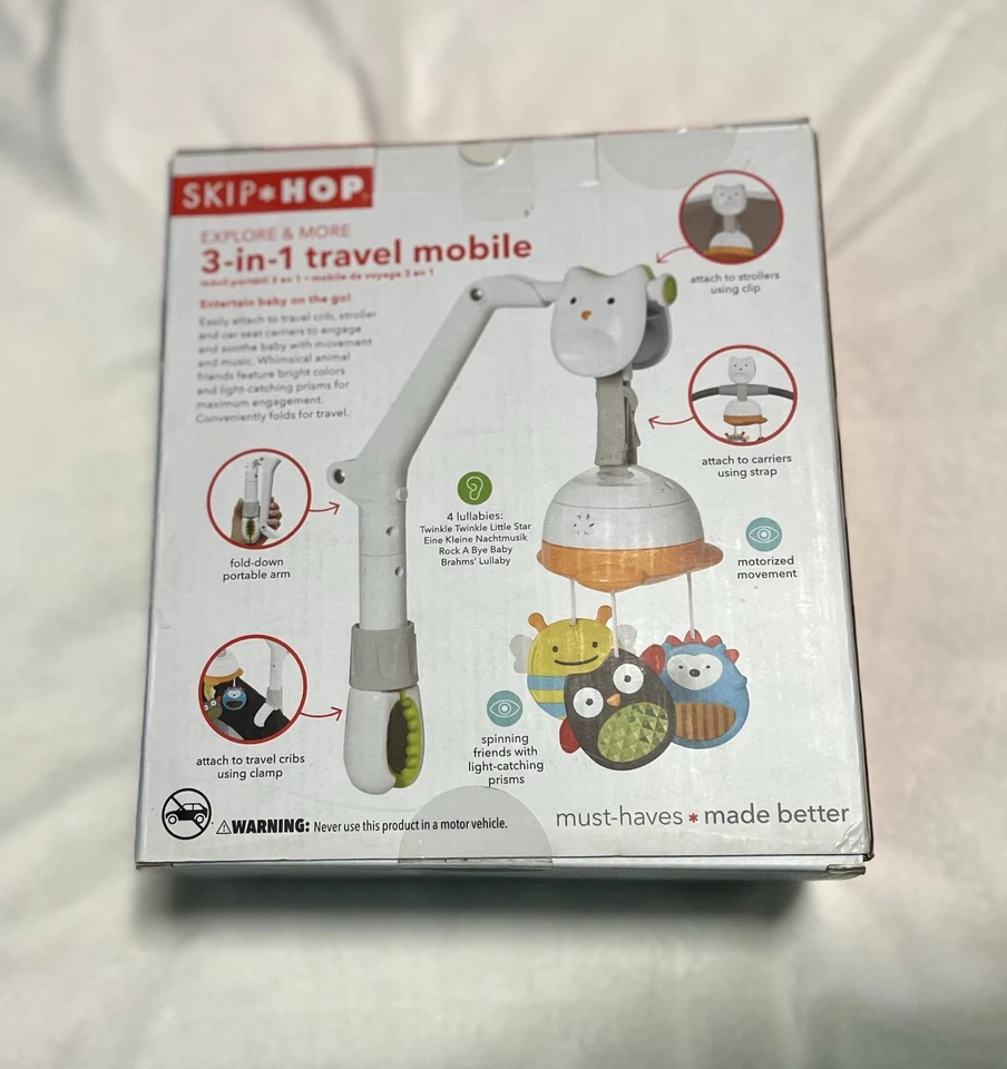 Móvil de viaje SKIP*HOP Explore y más 3 en 1. Edades 0-5 meses Foto 2 de 4