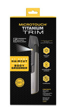 Microtouch Titanium TRIM Lighted Hair Cutting Tool and Body Groomer Cordless