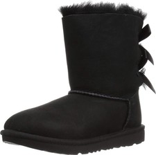 UGG Unisex-Child Bailey Bow Ii Boot, Black, 05