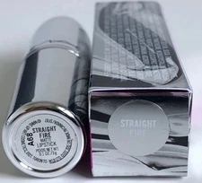 MAC Frost Lipstick (STRAIGHT FIRE) Shiny Pretty Things LE Retired RED LIP 💝