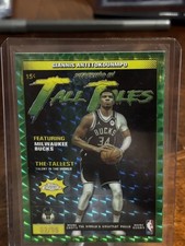 2025 Topps Chrome Giannis Antetokounmpo #TT-2 Tall Tales Green Refractor #2/99