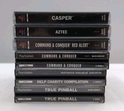Sony PlayStation 1 PS1 Spielepaket - Command & Conquer Casper Help Charity