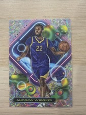2023-24 Topps Chrome Cosmic #124 Andrew Wiggins Nucleus Refractors Warriors