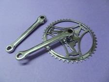 Vintage Raleigh Twenty Shopper RSW Chainwheel Crank Set 46 Tooth Chopper Era