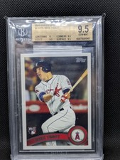 2011 Topps Update #US175 Mike Trout Rookie RC BGS 9.5
