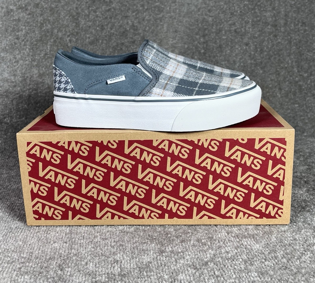 Sneakers Vans Slip On Plaid Vans Slip Ons Checkered Vans With