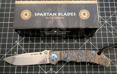 Spartan Blades Harsey Folder ''Dragon'' Special Edition 2022 MagnaCut