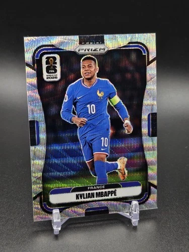 2026 Panini Prizm Fifa World Cup - Kylian Mbappe #40 Wave Prizm
