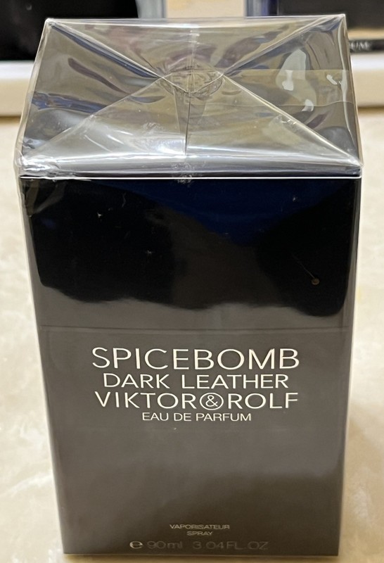 NEW!Spicebomb Dark Leather by Viktor & Rolf 3.04 oz EDP Spray for Men New In Box