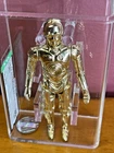 Vintage Star Wars - AFA 80+ C-3PO - Excellent & encased Protocol droid -- Nice!