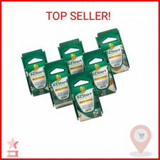 Duck EZ Start Packaging Tape, 6 Rolls with Dispensers, 133.2 Yards, Clear Packin
