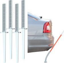 4 Pcs Driveway Marker Stake with Spring Back Action Compatible with 5/16'' Drive