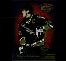 1994 TOPPS FINEST #16 MARIO LEMIEUX PENGUINS