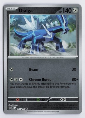 Dialga - MEG #095/132 ME01: Mega Evolution Reverse Holofoil NM