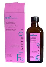 CHI Organics French Oil Treatment All Hair Types 3.4 oz NOS Unsealed Bottle