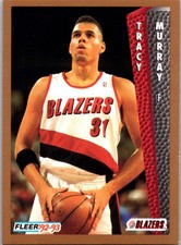 1992-93 Fleer #418 Tracy Murray