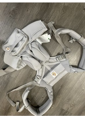 Ergobaby Omni 360 Omni Classic Cool Air Mesh Ergonomic Baby Carrier Pearl Grey