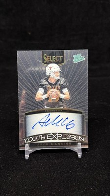 2023-24 Panini Select Draft Picks Arch Manning Youth Explosion Auto 