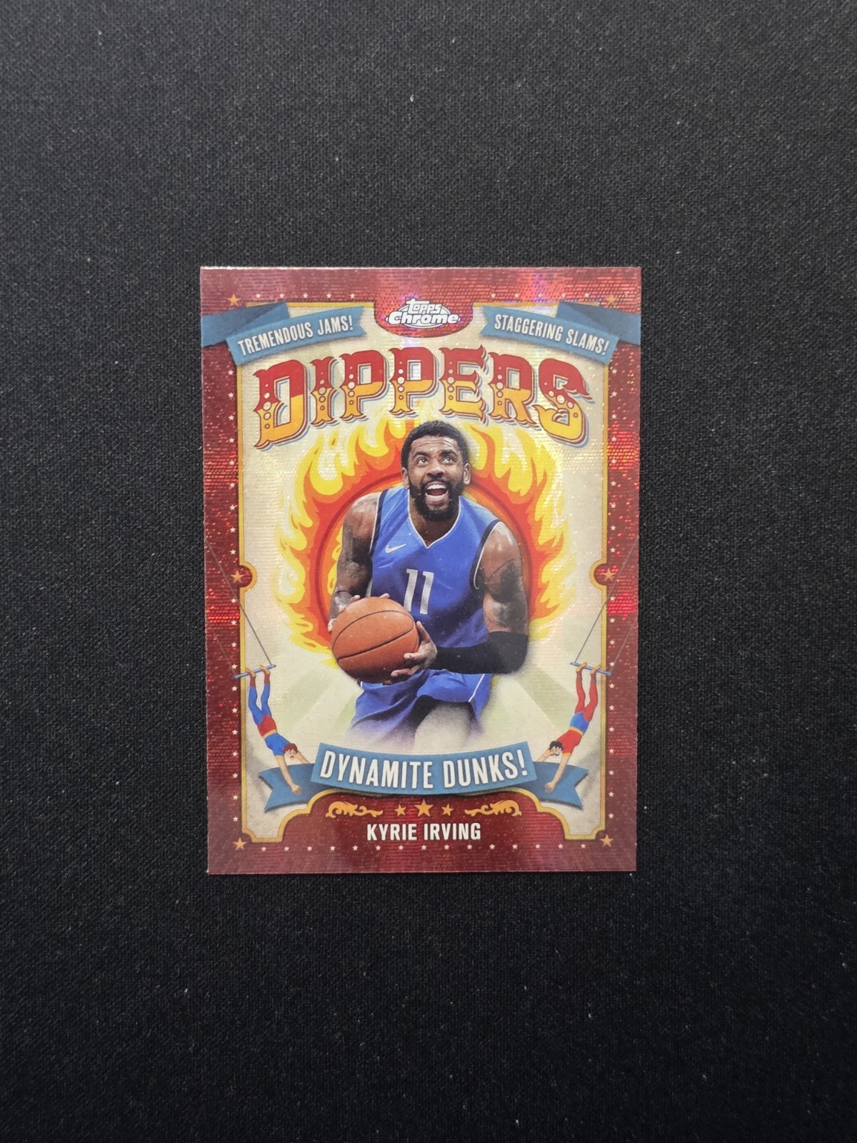 Kyrie Irving #D-16 Basketball Cards 2024 Topps Chrome Dippers trading card — raw and PSA graded price guide