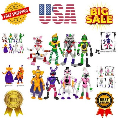 8 pcs Inspired by Game Five Night Toys | Ultimate Custom Night Collection | F...
