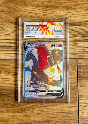 Charizard V Shiny Full Art 079/073 Pokemon Champions Path Ace 10