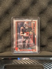 2025 Topps Chrome Football Quinshon Judkins Rookie Refractor RC #325 BROWNS
