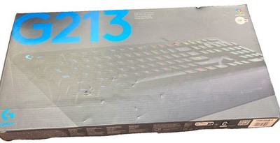 Logitech G213 Prodigy RGB Gaming Tastatur USB kabelgebunden, UK QWERTZ Layout, LightSync