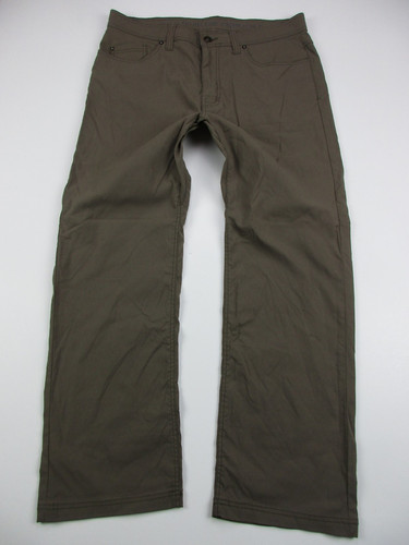 Mens 36x30 Prana Brion Pants Mud hiking climbing