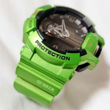CASIO G-Shock GBA-400-3BJF G-Mix Bluetooth Analog Digital Green Resin 200m Watch