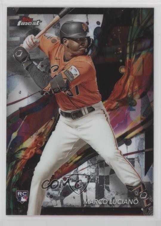 2024 Topps Finest Common Marco Luciano #42 Rookie RC 9kc