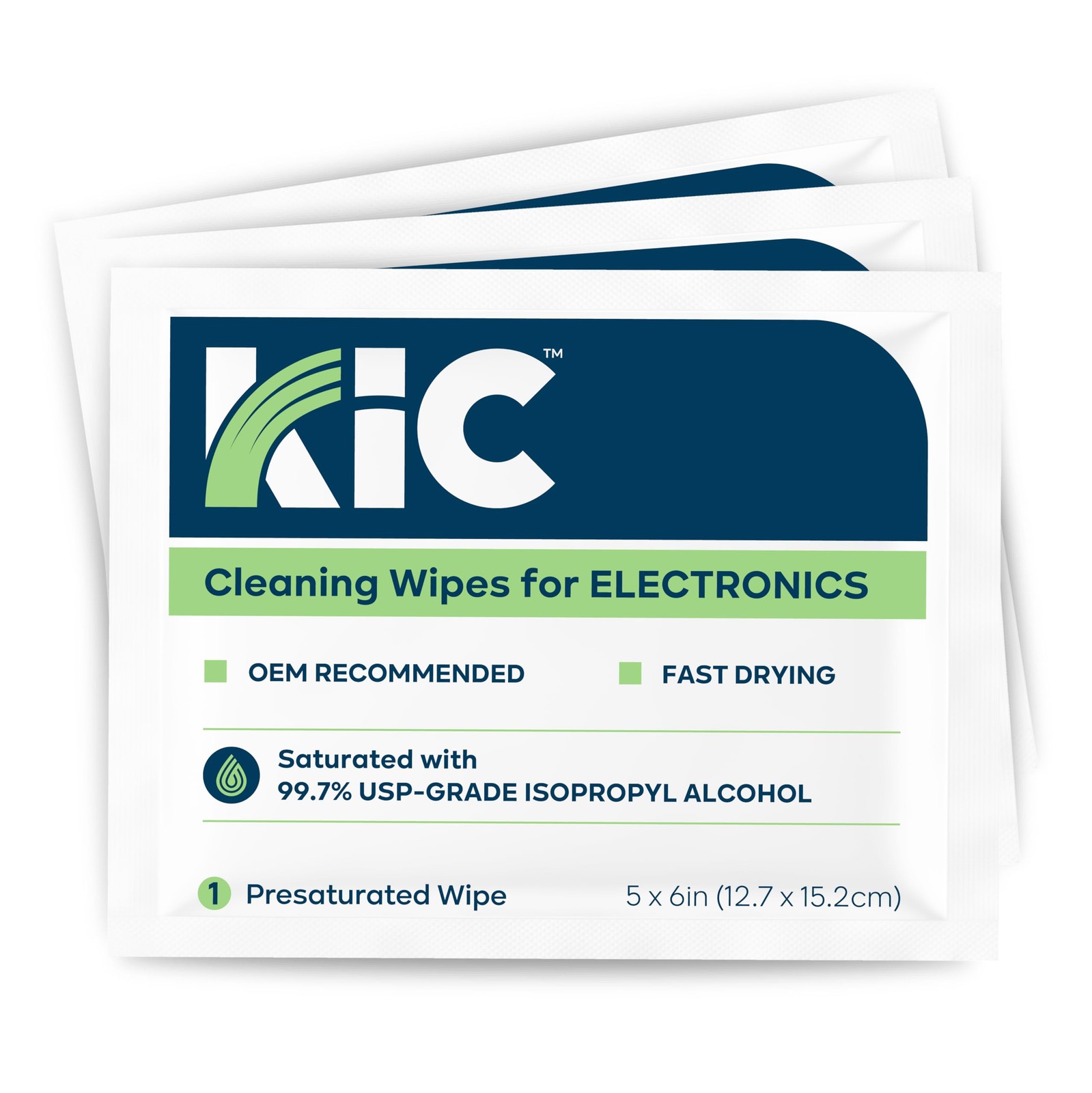 KICTeam - Electronic Cleaning Wipes (100 Wipes) - NSF Certified Tech Wipes fo...