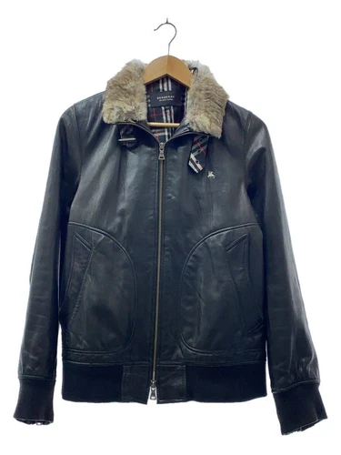 BURBERRY GIACCA PELLE ETICHETTA NERA BLUSON L bmp55 520 09